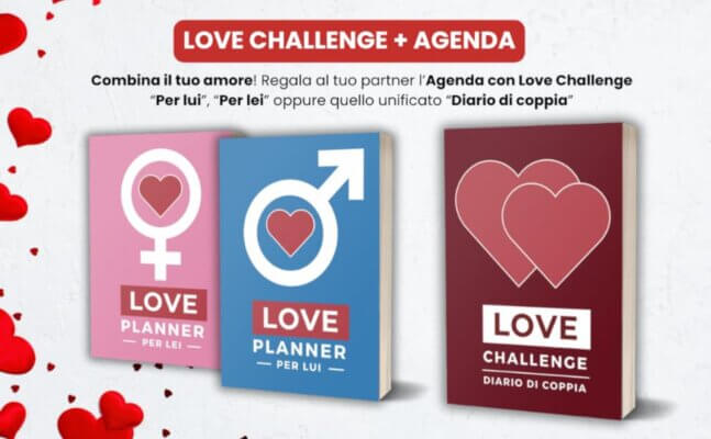 love challenge agenda innamorati