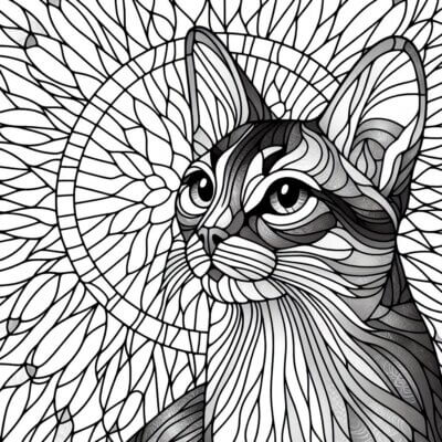 animali mandala da stampare e colorare per adulti 1