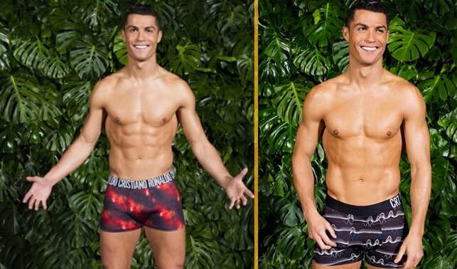 cristiano ronaldo in boxer intimo