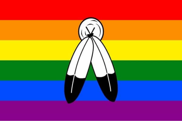 two spirit pride flag