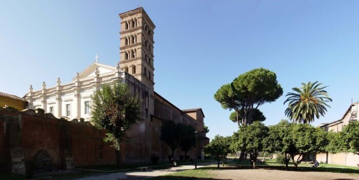 secret gardens in rome