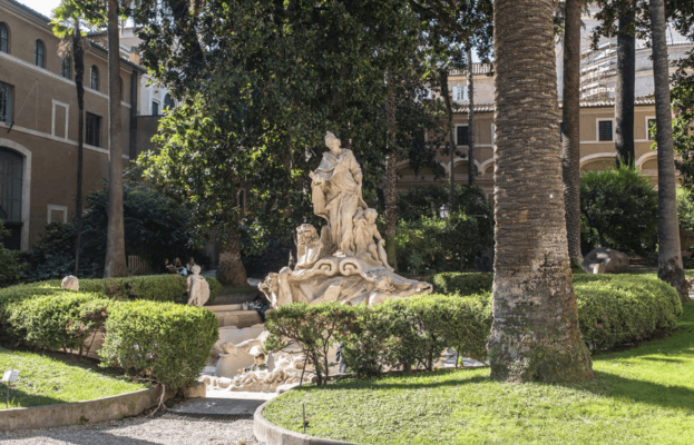 secret gardens rome venice palace