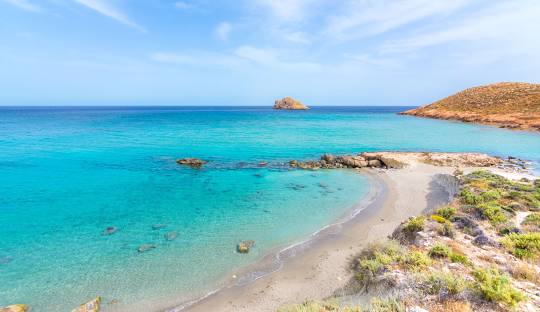 spiaggia Xerokampos creta