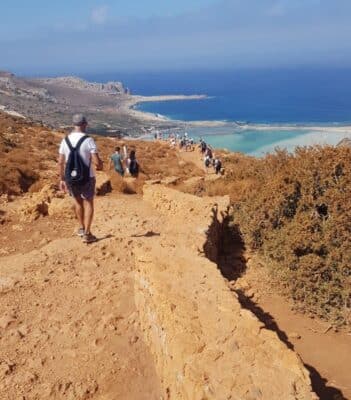 Balos lagoon road to get there (2)