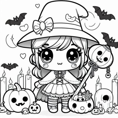 disegni bambini halloween