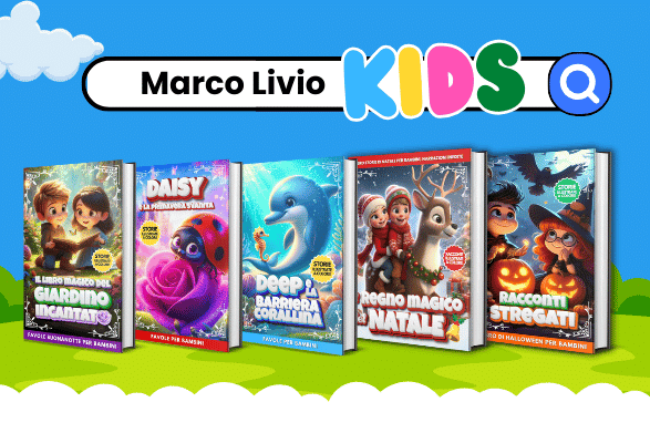 tanti libri per bambini di Marco Livio Kids in italiano